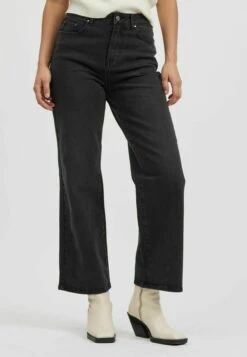 Vila Relaxed Fit Jeans - Black Denim