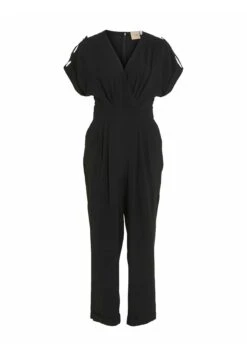 Kurzärmeliger - Jumpsuit - Black -Dames c3e1e542ba1a42a082d53d4eef372c31