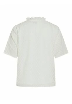 Vila Mit Kurzen Ärmeln High Neck - T-Shirt Print - Cloud Dancer -Dames c419e9a2fbc94f1388a360d6ee404445