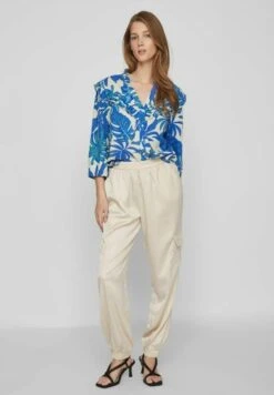 Vila Mit 3/4 Ärmeln Rüschen - Overhemdblouse - Birch -Dames c5274eb0f8ce471082c300760db0037b