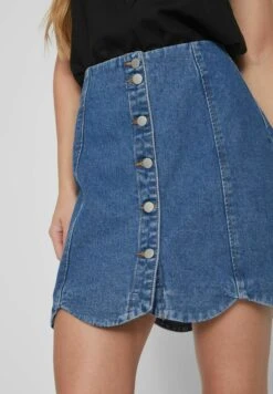 Vila A-Lijn Rok - Medium Blue Denim 11 Vila A-Lijn Rok - Medium Blue Denim -Dames c5b32a22df4441709fc33d77e7ab333d