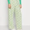 Vila Vizino Pants- Broek - Birch/Green/Blue -Dames c655d7580088489b9e8f7a37b0558f4e