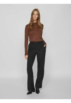 Vila Mit Langen Ärmeln - Trui - Shaved Chocolate -Dames ca2102b48cf94931be5f98408d0cb769