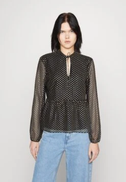 Vila Vilida - Longsleeve - Black/Gold