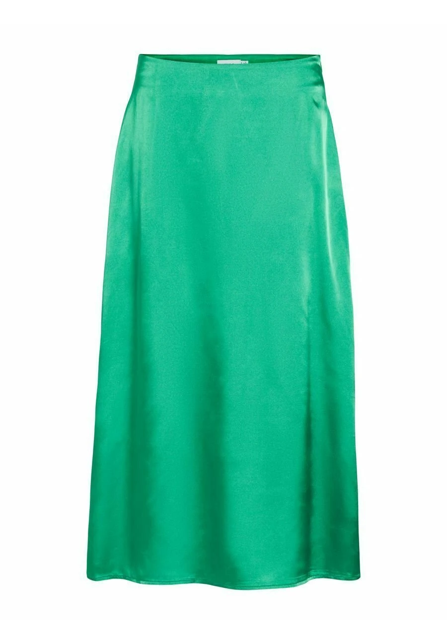 Vila High Waist - A-Lijn Rok - Bright Green 8 Vila High Waist - A-Lijn Rok - Bright Green - Afbeelding 6