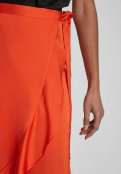 Vila Viellette Wrap - A-Lijn Rok - Tigerlily -Dames ce4f8556d49e4363b823e9cf70134383