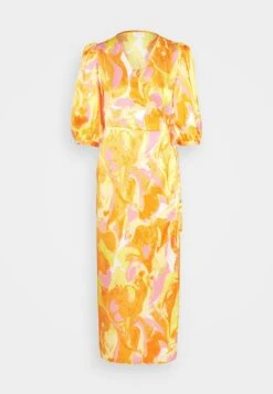 Vila Vicamila Wrap 3/4 Ankle Dress - Cocktailjurk - Solar Power -Dames cf0ec5d9f46441bca458596ad1603aab