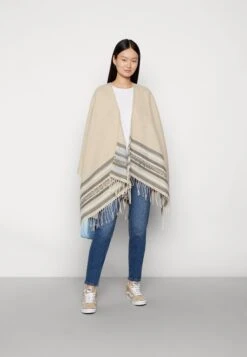 Vila Vicaycee Poncho - Poncho - Birch -Dames d03600745bd84c2db10037c24754534d