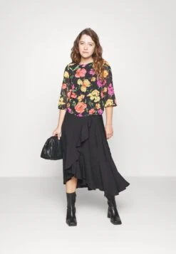 Viserena O-Neck Top - Blouse - Black 8 Viserena O-Neck Top - Blouse - Black -Dames d13abdba5d1146f3a9efef386f9af3f2