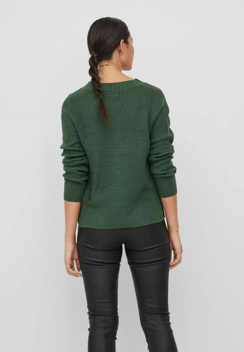 Vila V-Ausschnitt - Trui - Pineneedle 5 Vila V-Ausschnitt - Trui - Pineneedle - Afbeelding 3