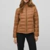 Vila Visibiria New Quilted Hood Jacket - Jas - Toasted Coconut