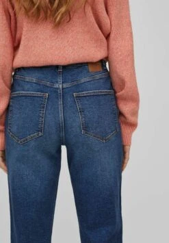 Vila Relaxed Fit Jeans - Dark Blue Denim -Dames d3c6fa73b0a84bc583c77b38d591c057