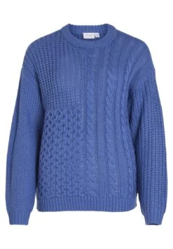 Vila Vikana L/S Bf - Trui - Federal Blue -Dames d4c34494b03f4da0a3f070225b756829
