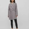 Viapple New Coat Etite - Mantel - Light Grey Melange -Dames d50c9a00cfbd4c66883947f8ed47c4bc
