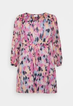 Vifalia V NeckShort Dress - Jurk - Magenta Haze -Dames d542efdb7f914dc49bccc1690dbe8759