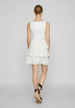 Vila Vikawa Hw Short- A-Lijn Rok - Cloud Dancer -Dames d5b237ce7da94323ad3961d91e37b9b2