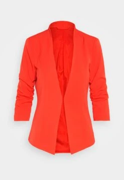 Vila Viher 3/4 New - Blazer - Flame Scarlet -Dames d74b3084c30a426e9af3e57f973817f5