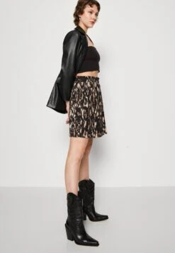 Vila Vicaia Skirt - Minirok - Black/Loa -Dames d7dfc8edd96d4792a0ddc267629059b7