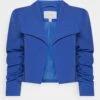 Vila Viher Cropped - Blazer - Mazarine Blue