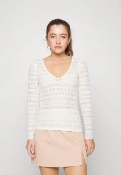 Vichikka V-Neck- Longsleeve - Birch