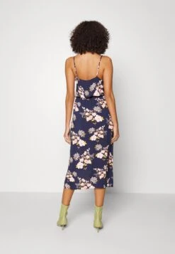 Violivia Strap Midi Dress - Jurk - Patriot Blueaop/Flowers Louis -Dames dab839ba91214457aec60d4432efc6b9