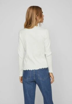 Vila Longsleeve - Cloud Dancer -Dames db1117df7e834b9fa4f4ca229a284d5e