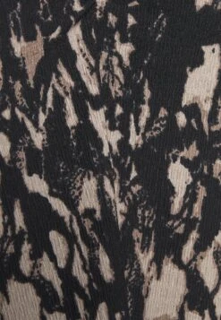 V Neck Blouse - Blouse - Black -Dames db327fffb14f44a58258665d28c49b7c