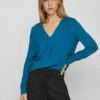 Vila Jolly Ls-Noos - Blouse - Moroccan Blue
