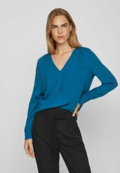 Vila Jolly Ls-Noos - Blouse - Moroccan Blue