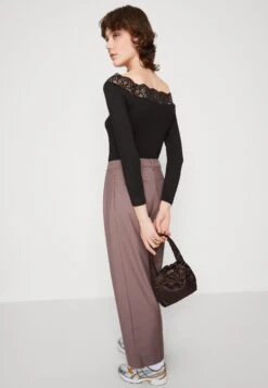 Vila Vibe Off Shoulder - Longsleeve - Black -Dames dc28c29eacf744bc9542b07c693ed642