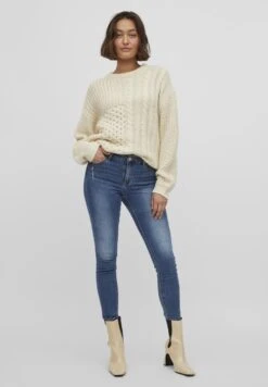 Vila Vikana L/S Bf - Trui - Birch -Dames dc44bf4bfd9c437f81f0baa5ee774509