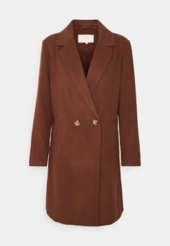Vila Vipoku Button Coat - Mantel - Chocolate Fondant -Dames df9f6d42b107492395661fb73362d6a9