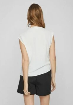 Vila Vorn Geknotetes - Blouse - Cloud Dancer -Dames e0462e14ad0b430eb2d5bbd2c19764cb