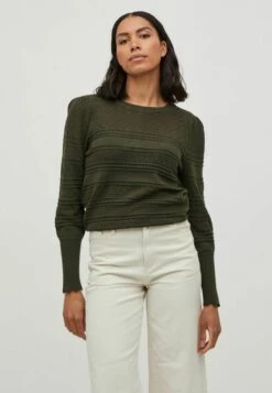 Vila Strukturmuster - Trui - Forest Night