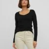Vila Longsleeve - Black -Dames e53b429ec57e4eb1a0c7bbc9691d7051