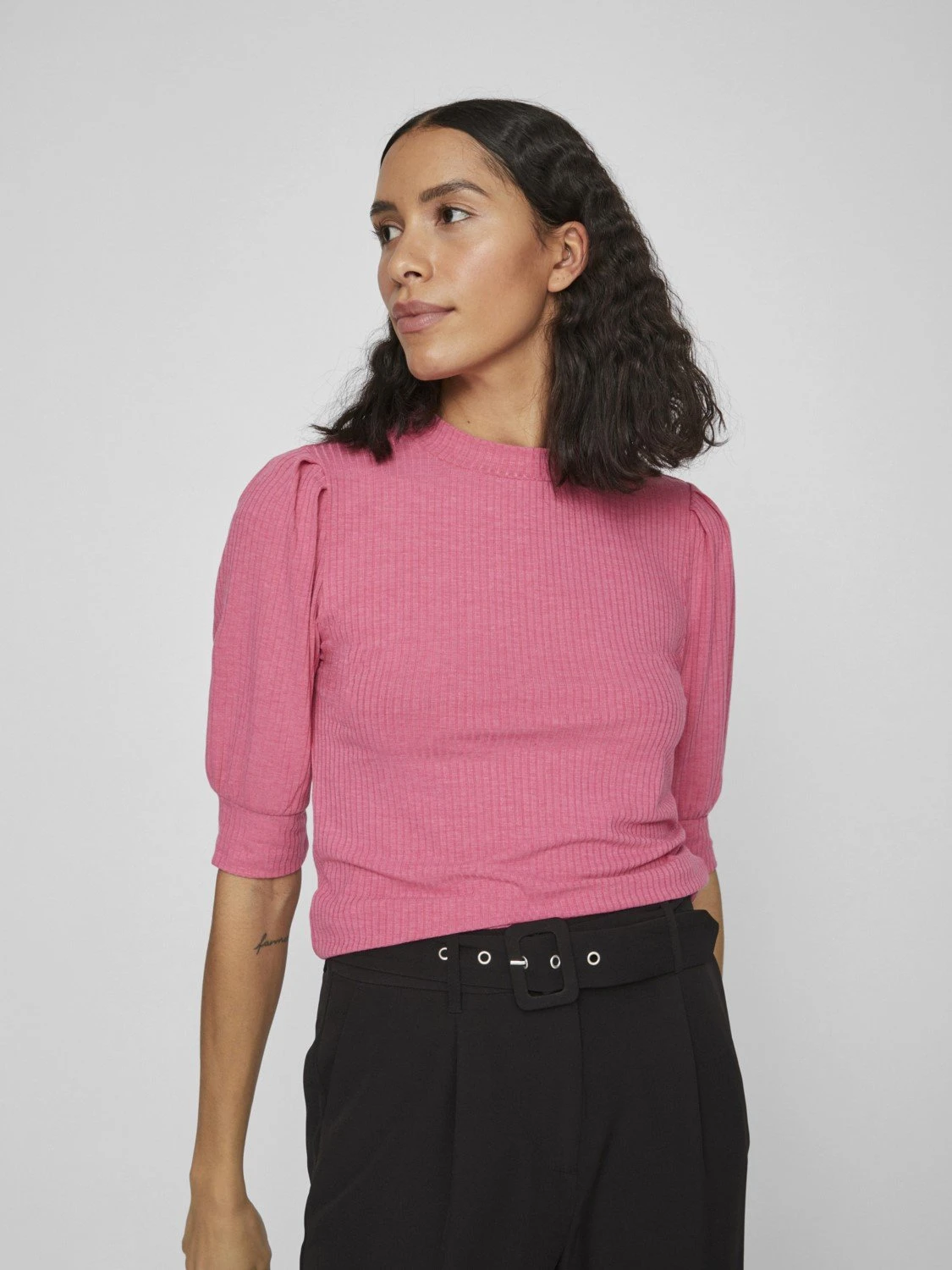 Vila Vifelia - Longsleeve - Pink Yarrow 3 Vila Vifelia - Longsleeve - Pink Yarrow