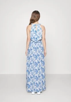Vimesa Braided Dress - Maxi-Jurk - Cloud Dancer/Blue -Dames e6994875efb341f3950555e7d039ffc9