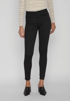 Vila Jeans Skinny Fit - Black