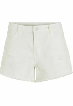 Vila - Jeansshort - Cloud Dancer -Dames e98cf92987bb4d359607042d544c4692