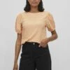 Vila Blouse - Apricot Ice