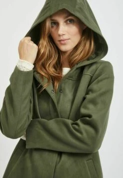 Vila Halflange Jas - Forest Night -Dames ec1198ddc30348c7886f9635cac1fed7