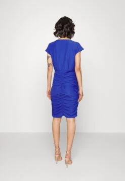 Vila Vipartina Capsleeve Short Dress - Jerseyjurk - Mazarine Blue -Dames ed649cbcd9144816bf3ffd6ee721ef8a