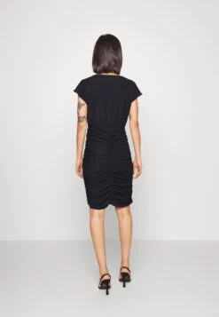 Vila Vipartina Capsleeve Short Dress - Jerseyjurk - Black -Dames ee52d1d2db1348d8b7ebb960a164e19f