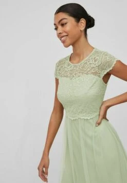 Vila Kurzes - Cocktailjurk - Cameo Green -Dames ef3b0fd8d96944f6b30ab0fbb2945770