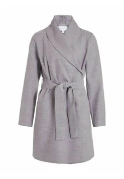 Viapple New Coat Etite - Mantel - Light Grey Melange -Dames f0c9723828834de1a509950c8b2f5ec7