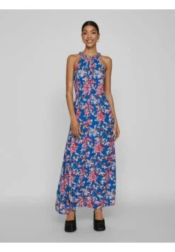 Vila Vimesa Braided - Maxi-Jurk - Brilliant Blue