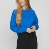 Vila Langärmeliges - Sweater - Lapis Blue