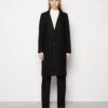Vila Vivalji Long Coat - Mantel - Black -Dames f1fbf1cfdf694c46b4ed0410e5806bcb