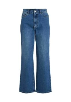 Vila Flared Jeans - Medium Blue Denim -Dames f25ebeef436e43e69d59a1c08a00cc31