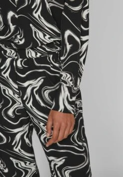 Vila Grafikprint - Broek - Black -Dames f50b1d9b168d42368ac7df49997b0705